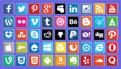 Social Media and Website Icons